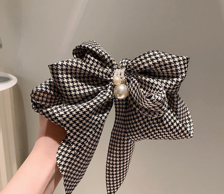 Houndstooth Hairpin