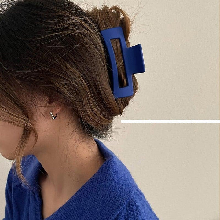 Klein Blue Hair Claw Clip