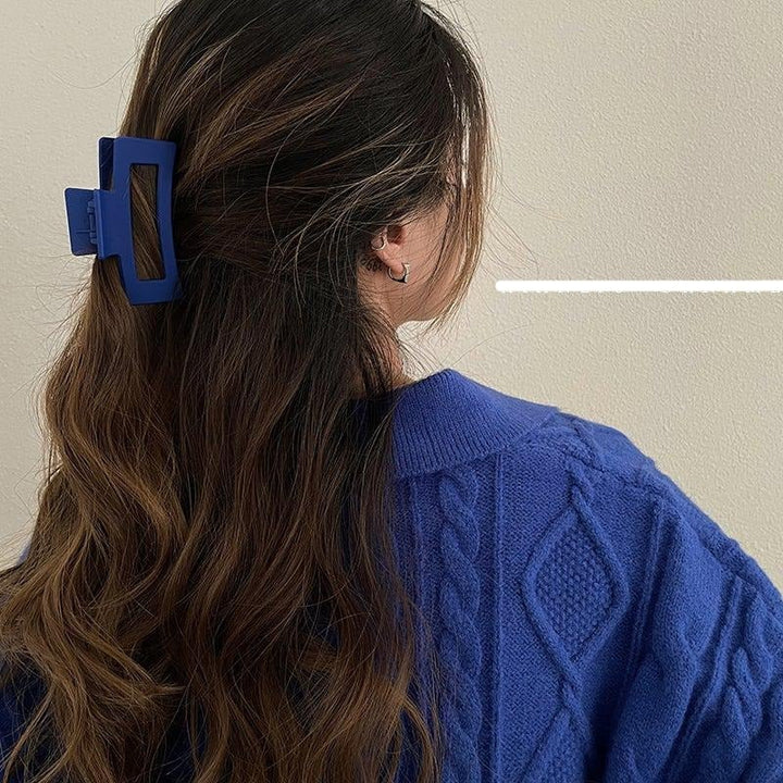 Klein Blue Hair Claw Clip