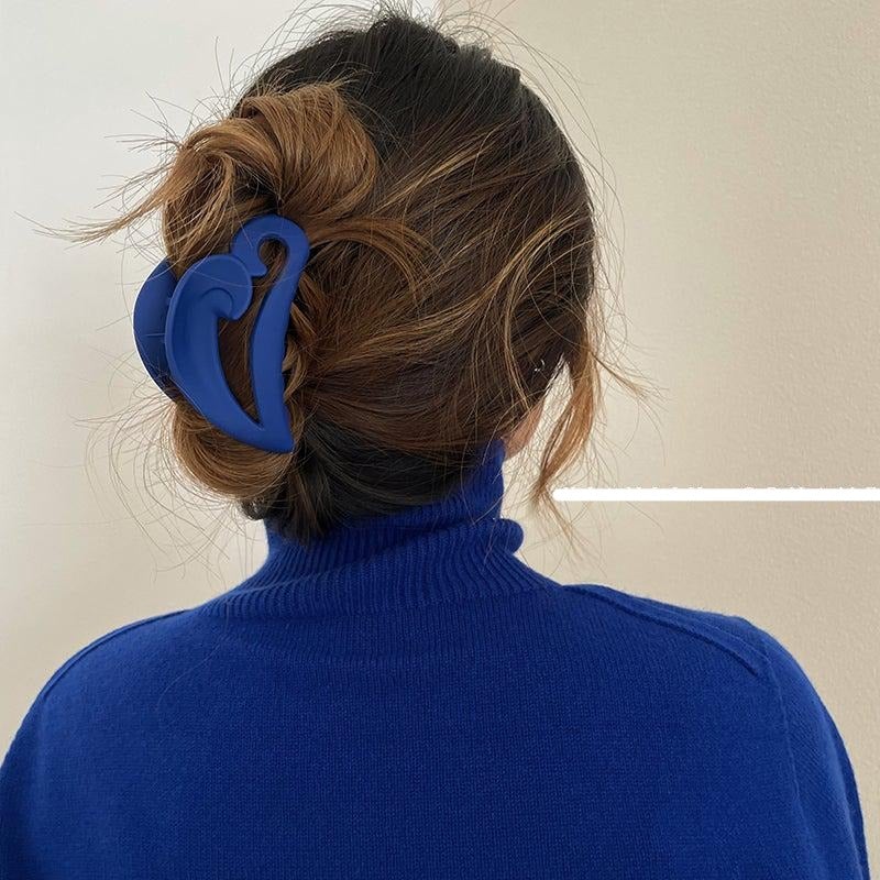 Klein Blue Hair Claw Clip