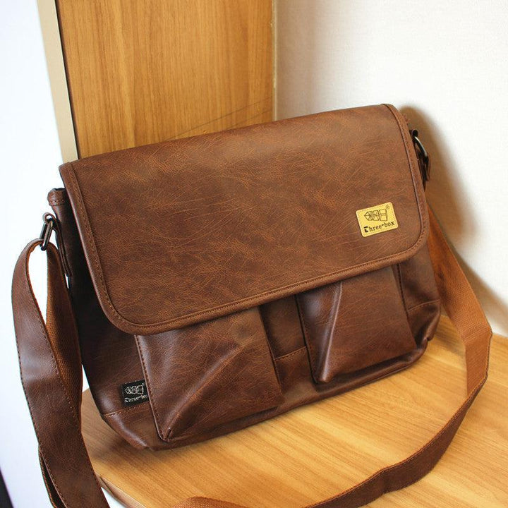 Large Leather Business Briefcase