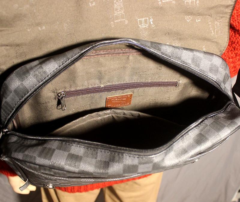 Large-Capacity Plaid Bag