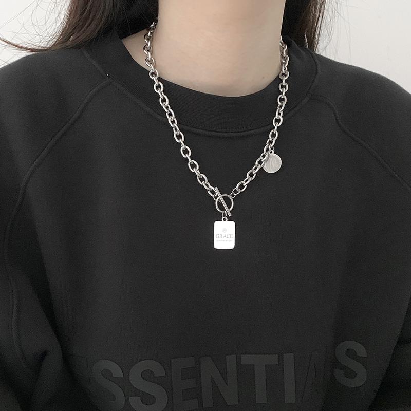 Letter Hip Hop Style Necklace