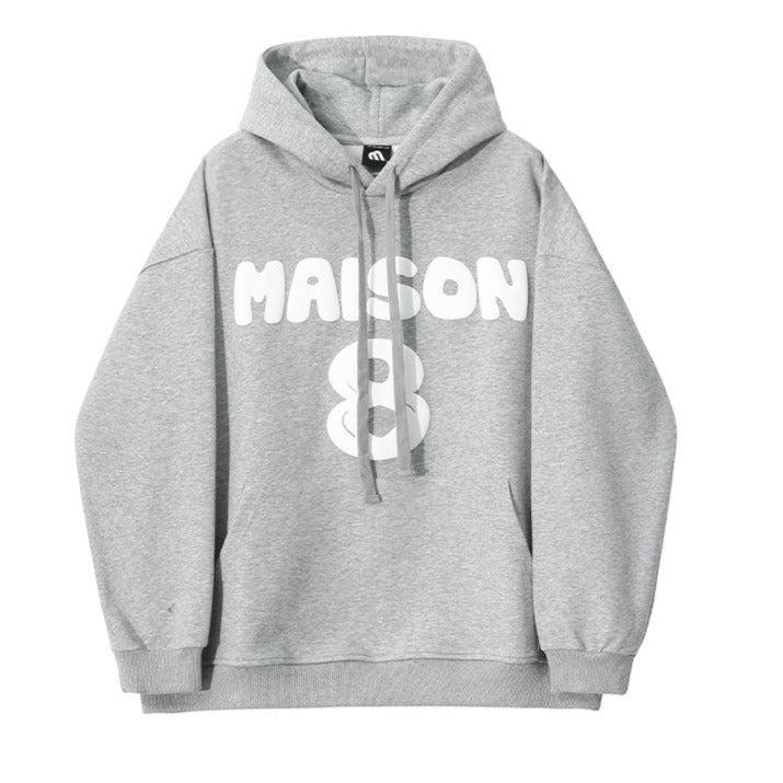 Letter Print Hoodie