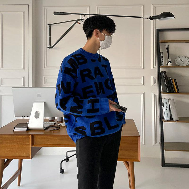 Letters Long-sleeved Sweater