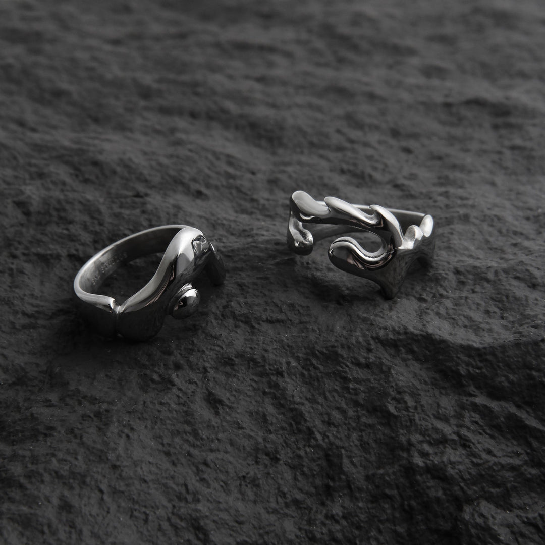 Liquid Lava Design Ring