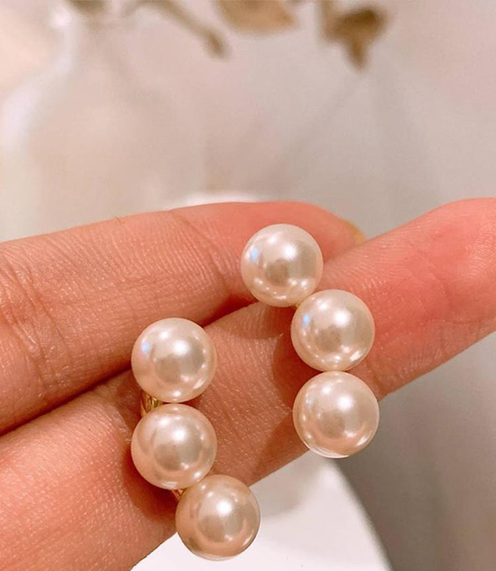 Long Pearl Earrings