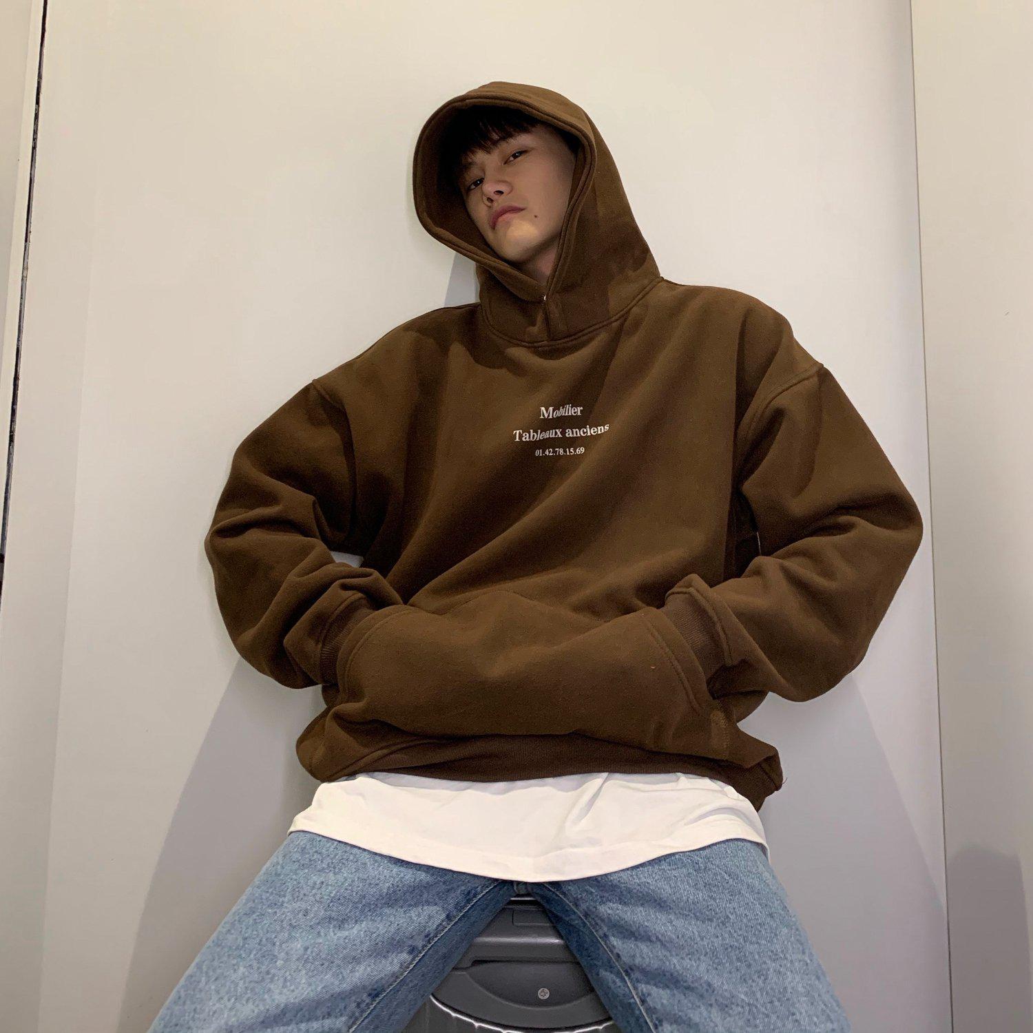 Hoodie style korea sale