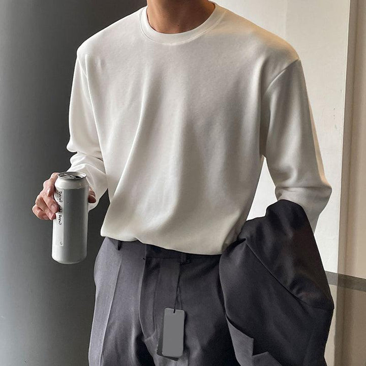 Loose Long -Sleeved Bottom Shirt