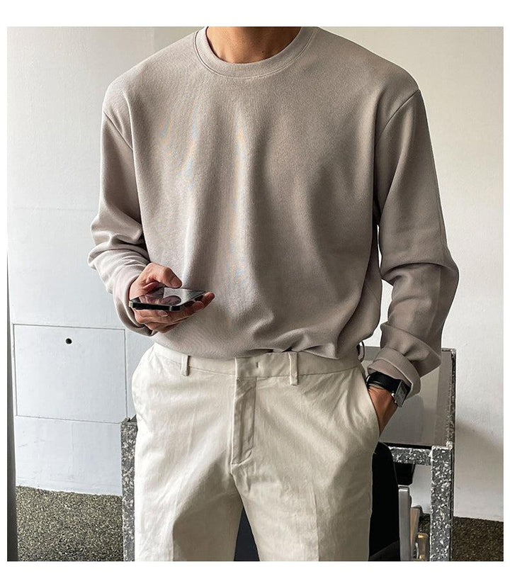 Loose Long -Sleeved Bottom Shirt