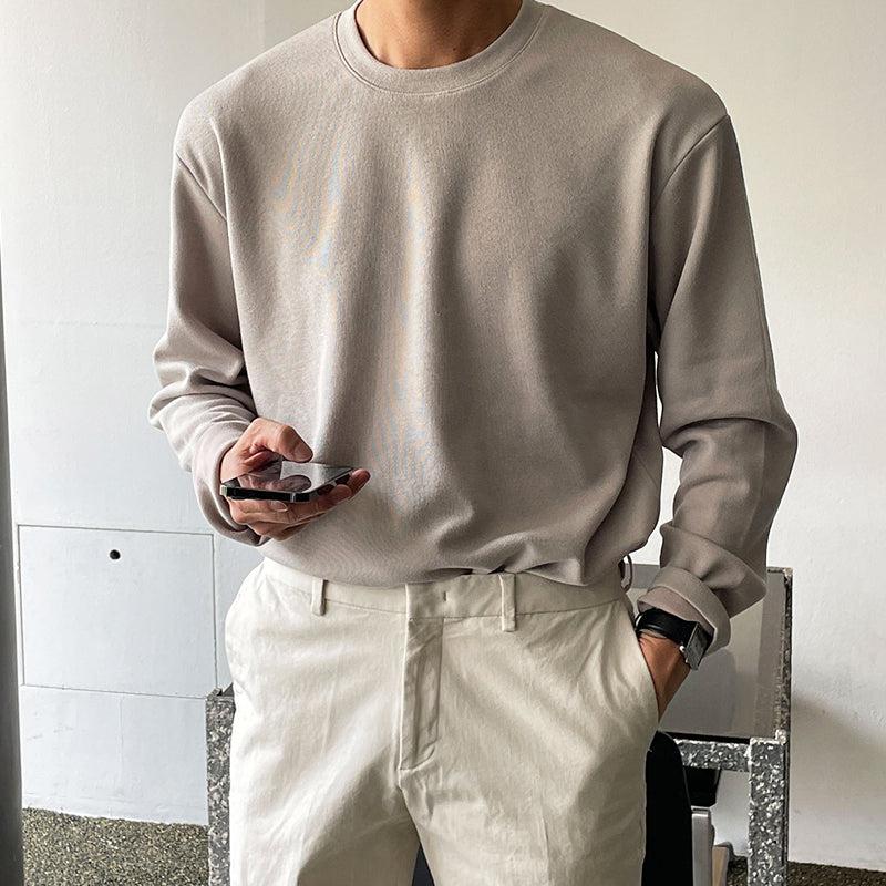 Loose Long -Sleeved Bottom Shirt