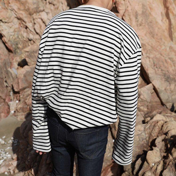 Loose Striped Shirt