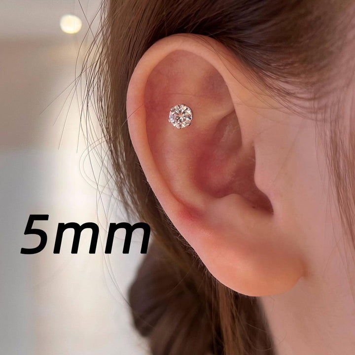 Magnetic Zircon Stud Earringsr