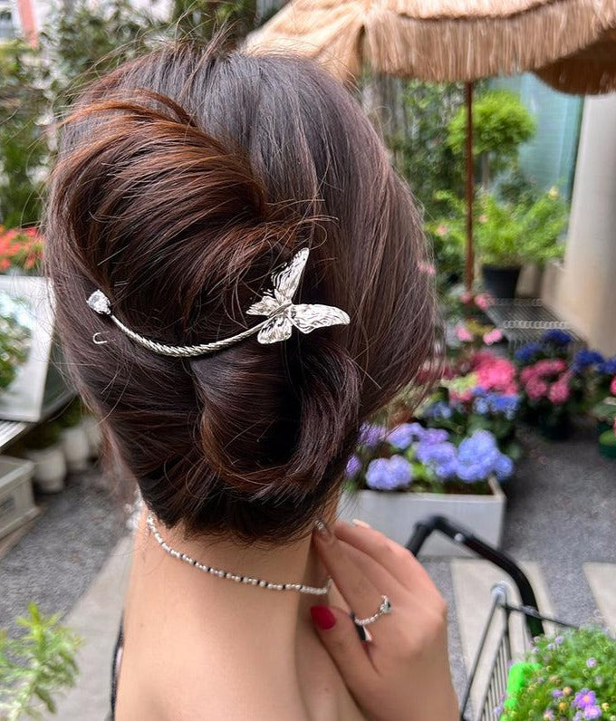 Metal Butterfly Hair Clip