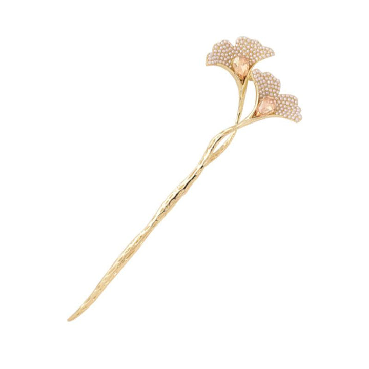 Metal Ginkgo Biloba Hairpin