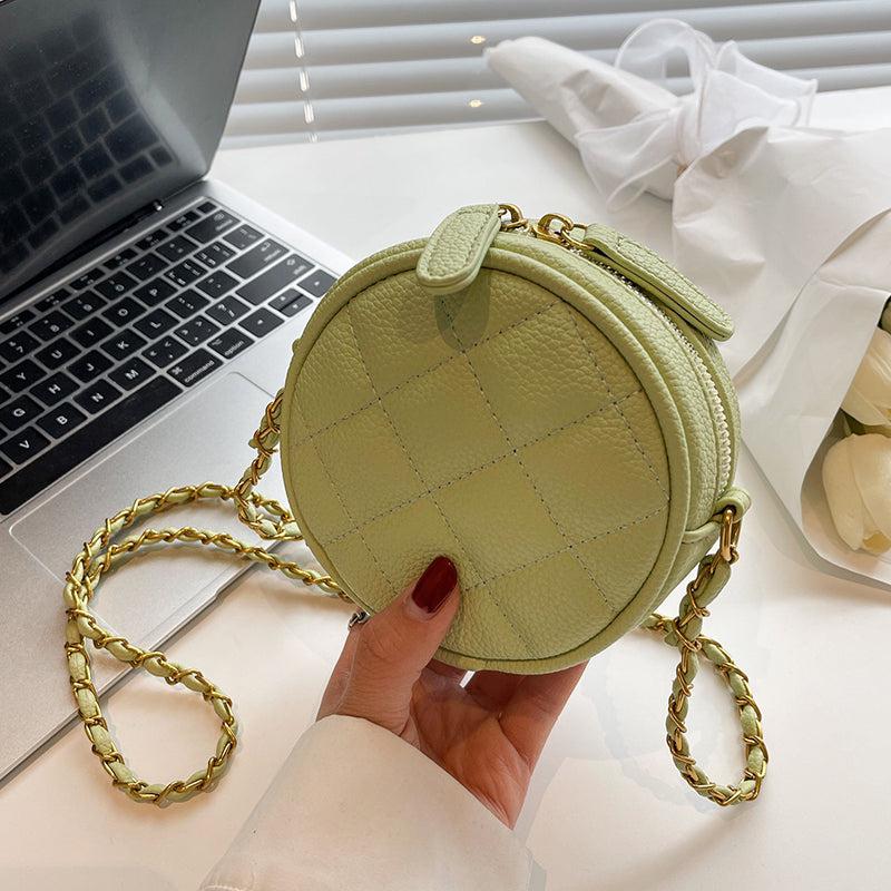 Mini Circular Shoulder Bag