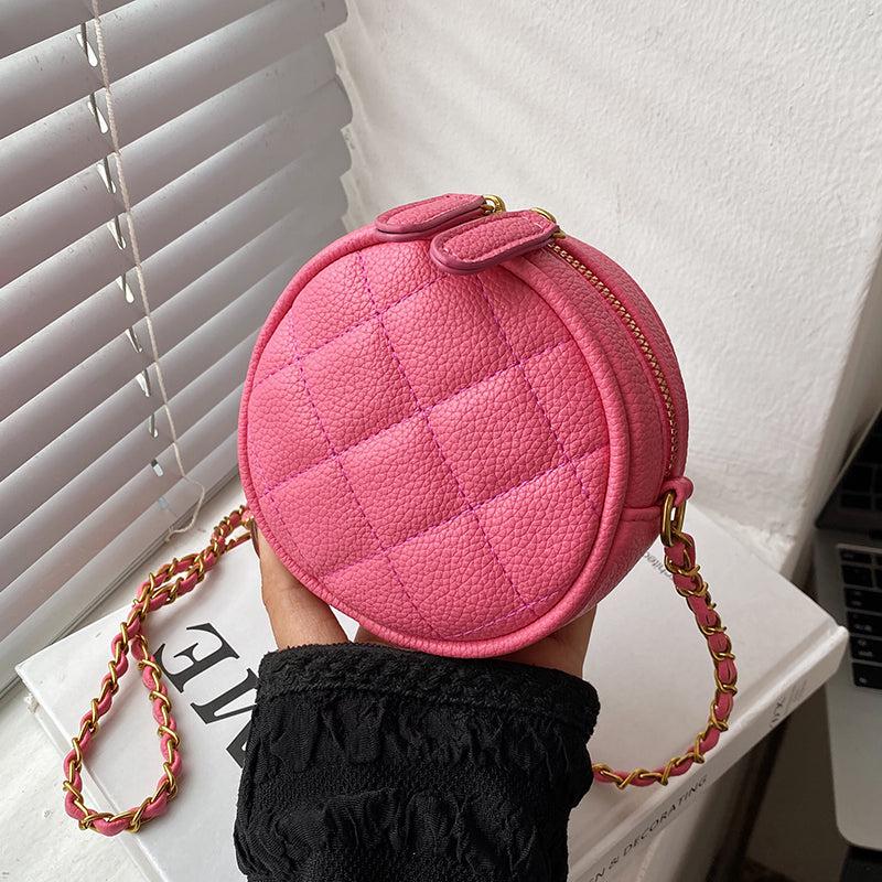 Mini Circular Shoulder Bag