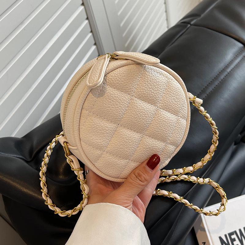 Mini Circular Shoulder Bag