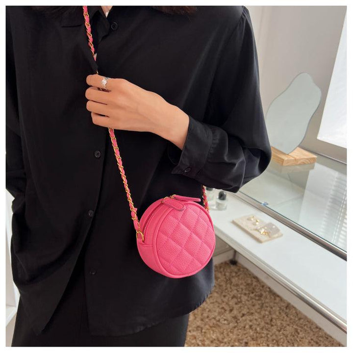 Mini Circular Shoulder Bag