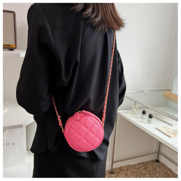 Mini Circular Shoulder Bag