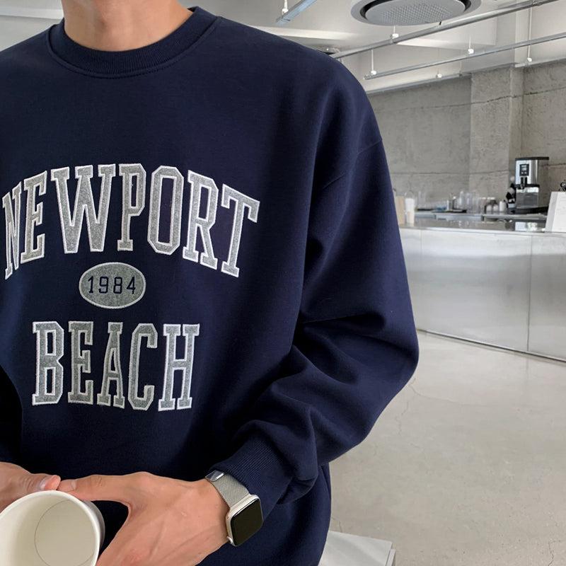 Navy Crewneck Pullover