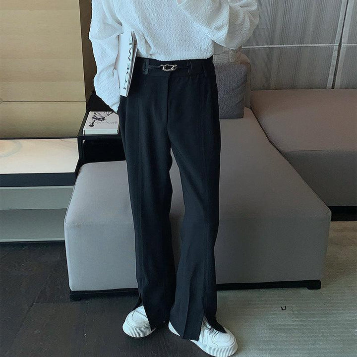 Open Legs Slit Pants