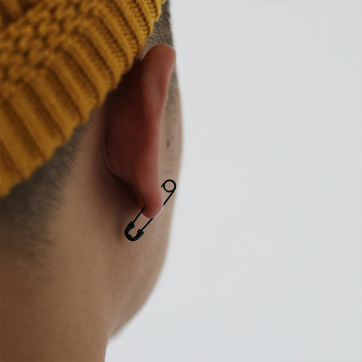 Paper Clip Shape Earrings