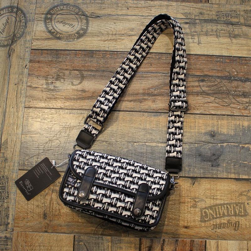 Plaid Flap Crossbody Bag