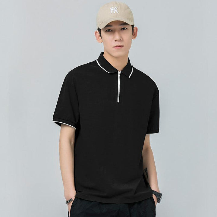 Polo Zipper T-Shirt