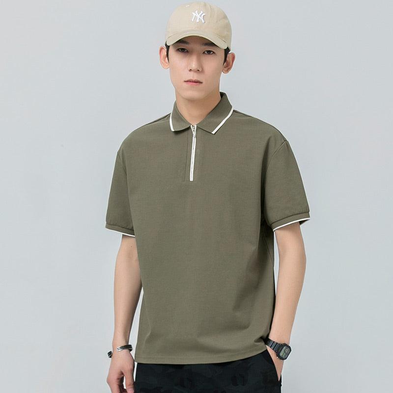 Polo Zipper T-Shirt