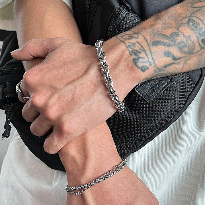 Punk Cuban Chain Bracelet