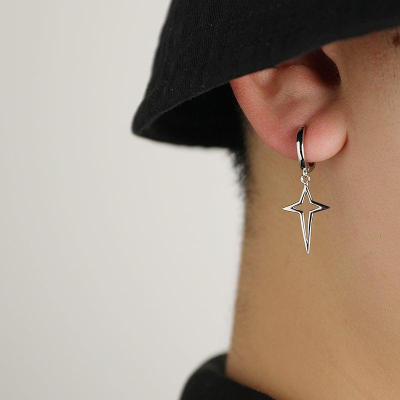 Punk Star Drop Earrings