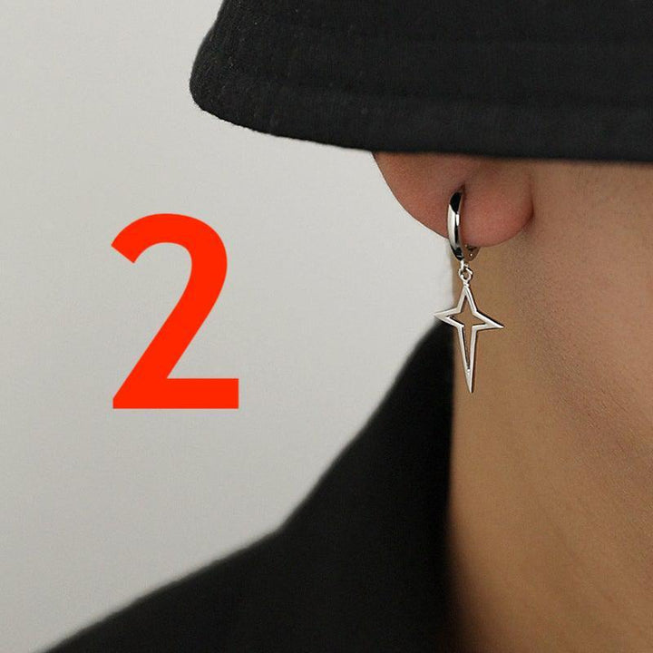 Punk Star Drop Earrings