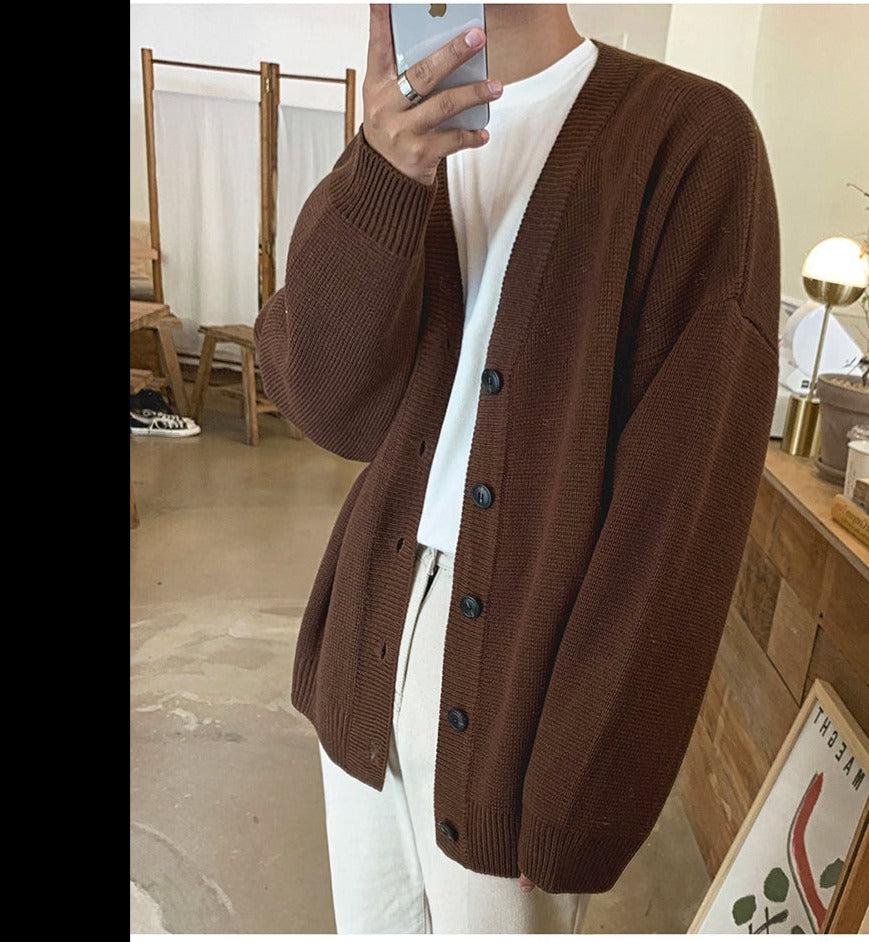 Korean 2024 fashion Cardigan