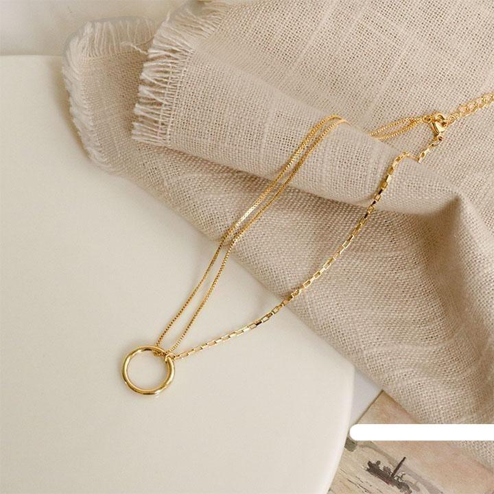 Ring Pendant Necklace