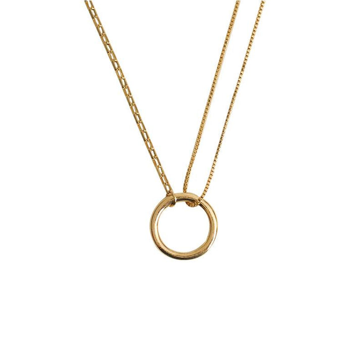 Ring Pendant Necklace