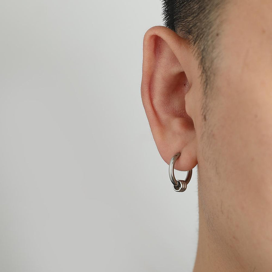 Round Hip-Hop Punk Earrings