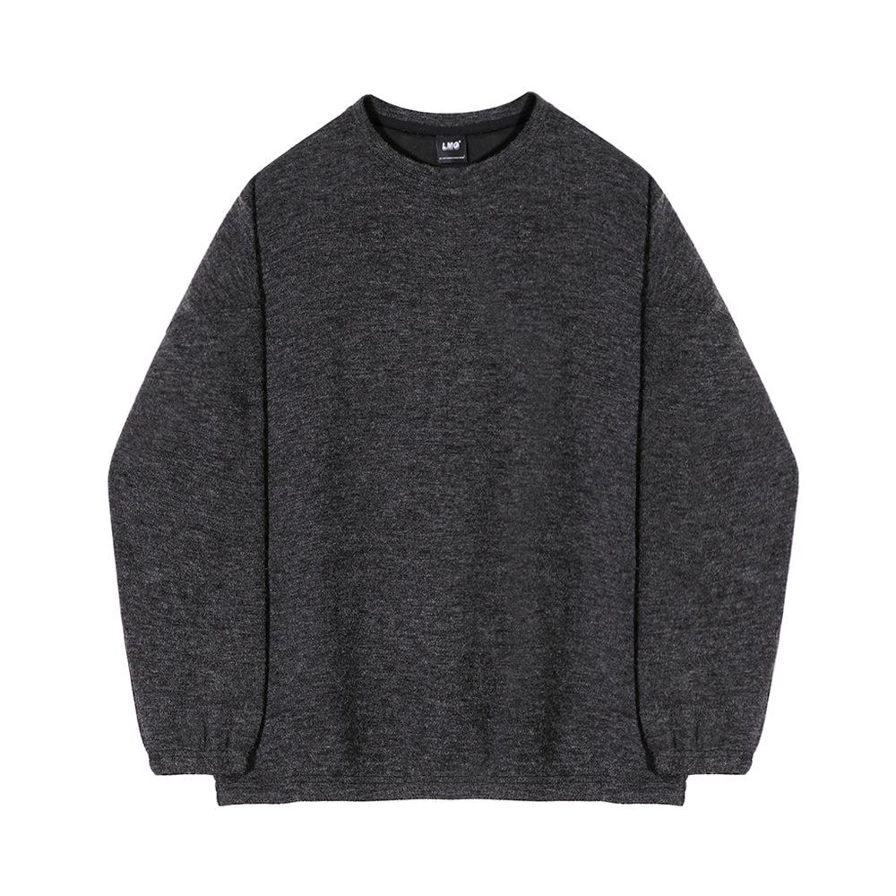 Round Neck Long-sleeved Knitted Pullover