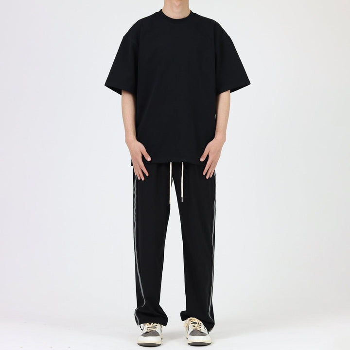 Side Stripe Drawstring Pants