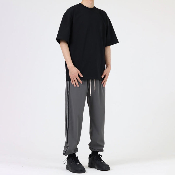 Side Stripe Drawstring Pants