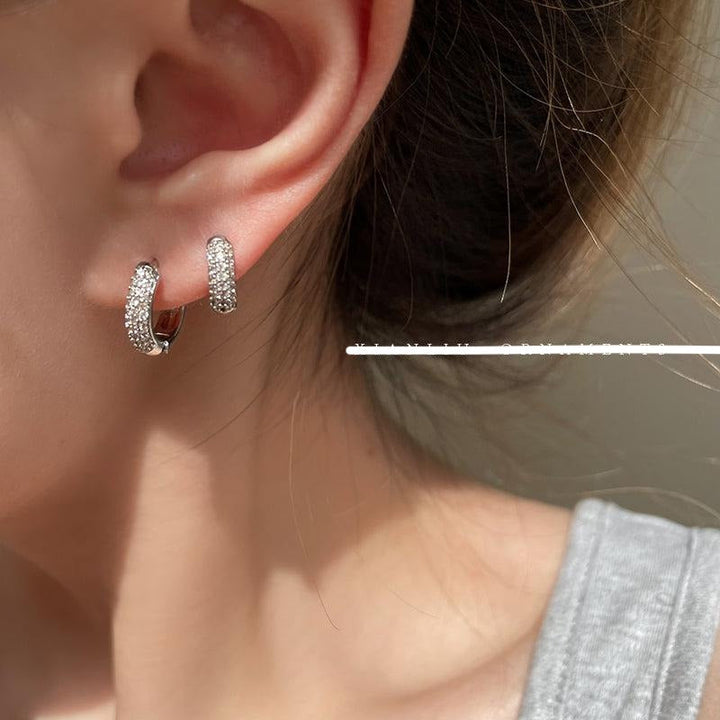 Silver Hoop Earrings