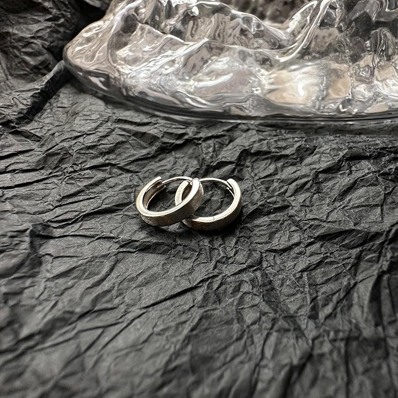 Silver Hoop Earrings