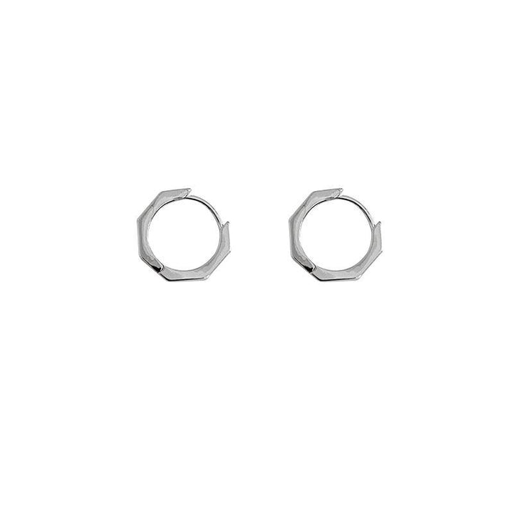 Silver Hoop Earrings