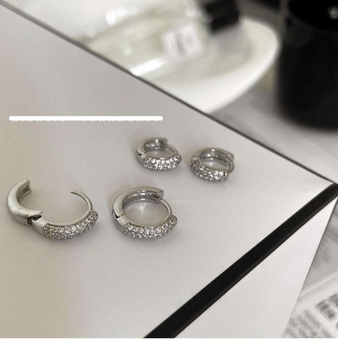 Silver Hoop Earrings