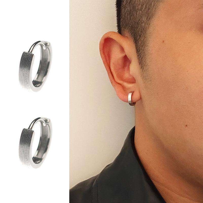 Silver Hoop Earrings