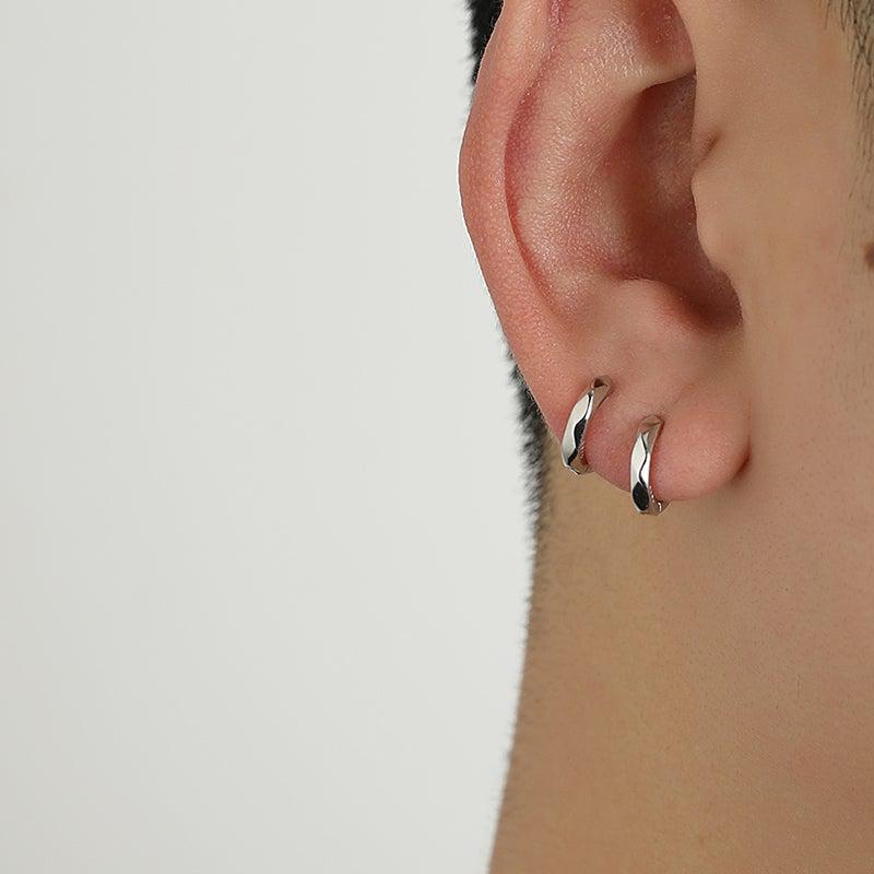 Silver Hoop Earrings