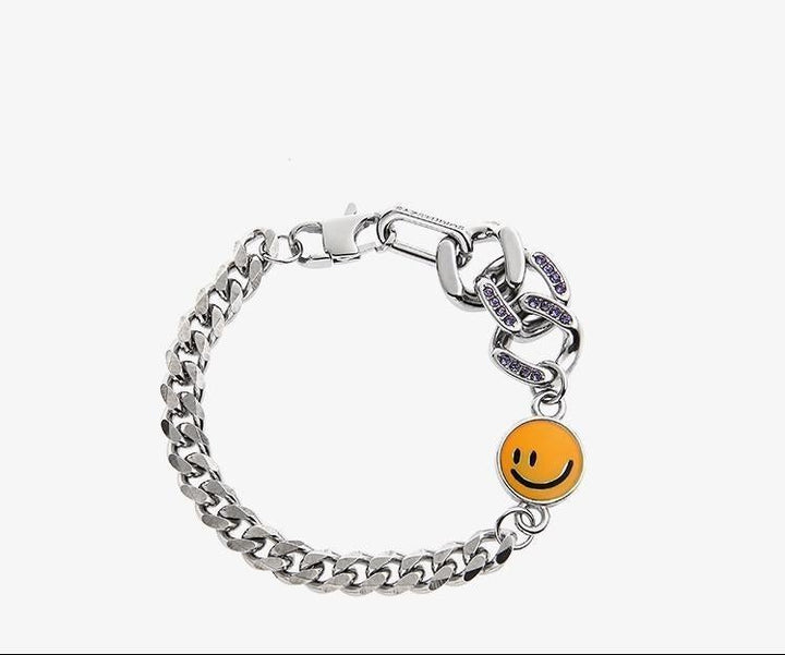 Smiley Stitching Bracelet