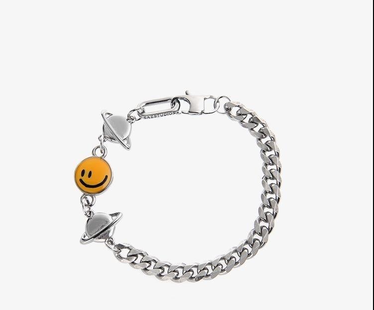 Smiley Stitching Bracelet