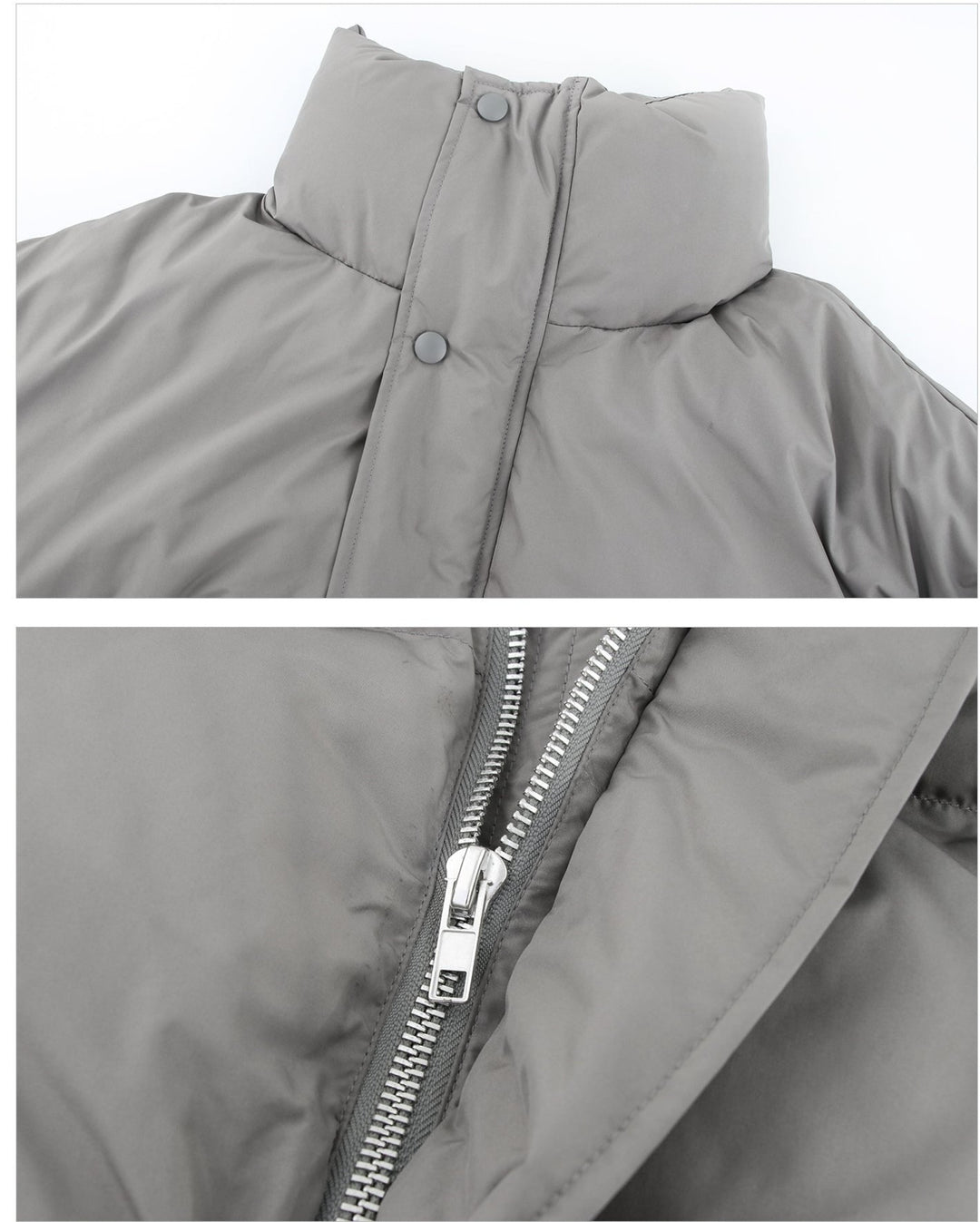 Stand Collar Short Puffer Jacket