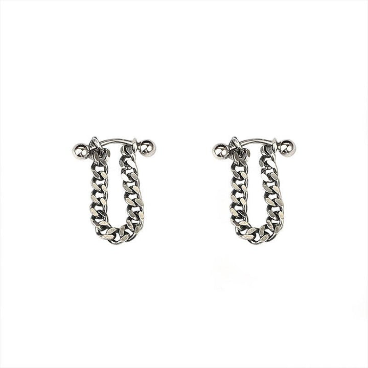 Sterling Chain Earrings